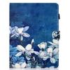 10-inch Tablet Case, Techcircle Pretty Folio Stand Cover with Pencil Holder+Card Slots, Magnetic Protective Case for Samsung Galaxy Tab 9.7/10.1/10.5" Tablet, iPad Air/Pro 10.5, Magnolia Bottom view 2
