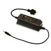 Mean Well OWA-60E-24 Moistureproof Desktop AC Adaptor 60W 24V 2.5A, IP67, 2 pin EU AC Plug, DC Posi Center Barrel Plug 2.1x5.5x11mm, Input: 90~264 VAC view 1