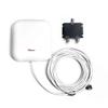 HiBoost Wide Band 698-2700 MHz Wall Mount Panel Antenna with 2 Way Splitter N-Female Connectors,50FT N-Male to N-Male Coaxial Cable for Signal Booster,Compatible with All US Carriers 2G/3G/4G LTE view 1