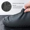 ydfagak Shoe Covers Waterproof Reusable Foldable Not-Slip Rain Shoe Covers with Zipper,Shoe Protectors Overshoes Rain Galoshes for Kids Men and Wome (Black, S (Kids 3-5 Year)) view 3