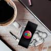 GRAPHICS & MORE Teen Titans Go! Logo Headphone Earbud Cord Wrap - Charging Cable Manager - Wire Organizer Set of 2 - Black view 3