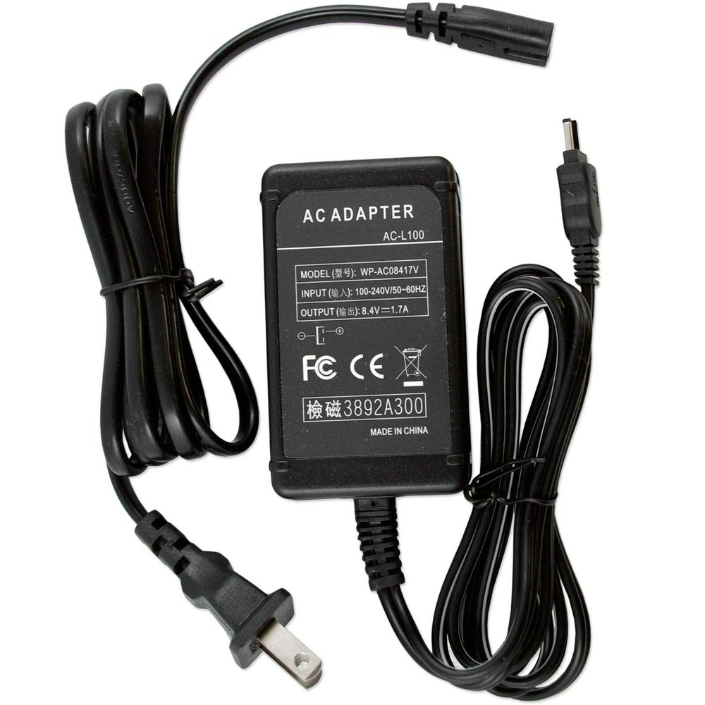 AC Adapter for Sony HandyCam DCR-TRV210 DCR-TRV230 DCR-TRV238E DCR-TRV280 Power Supply Cord