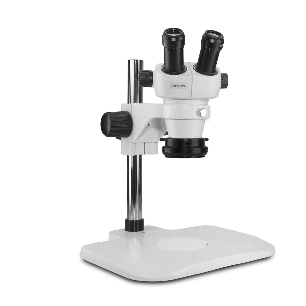 Stereo Zoom Binocular Microscope Inspection System - ELZ Series by Scienscope. P/N ELZ-PK1-R3E
