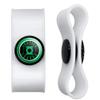 GRAPHICS & MORE Justice League Green Lantern Athletic Logo Headphone Earbud Cord Wrap - Charging Cable Manager - Wire Organizer Set of 2 - Black view 1