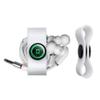 GRAPHICS & MORE Justice League Green Lantern Athletic Logo Headphone Earbud Cord Wrap - Charging Cable Manager - Wire Organizer Set of 2 - Black view 2