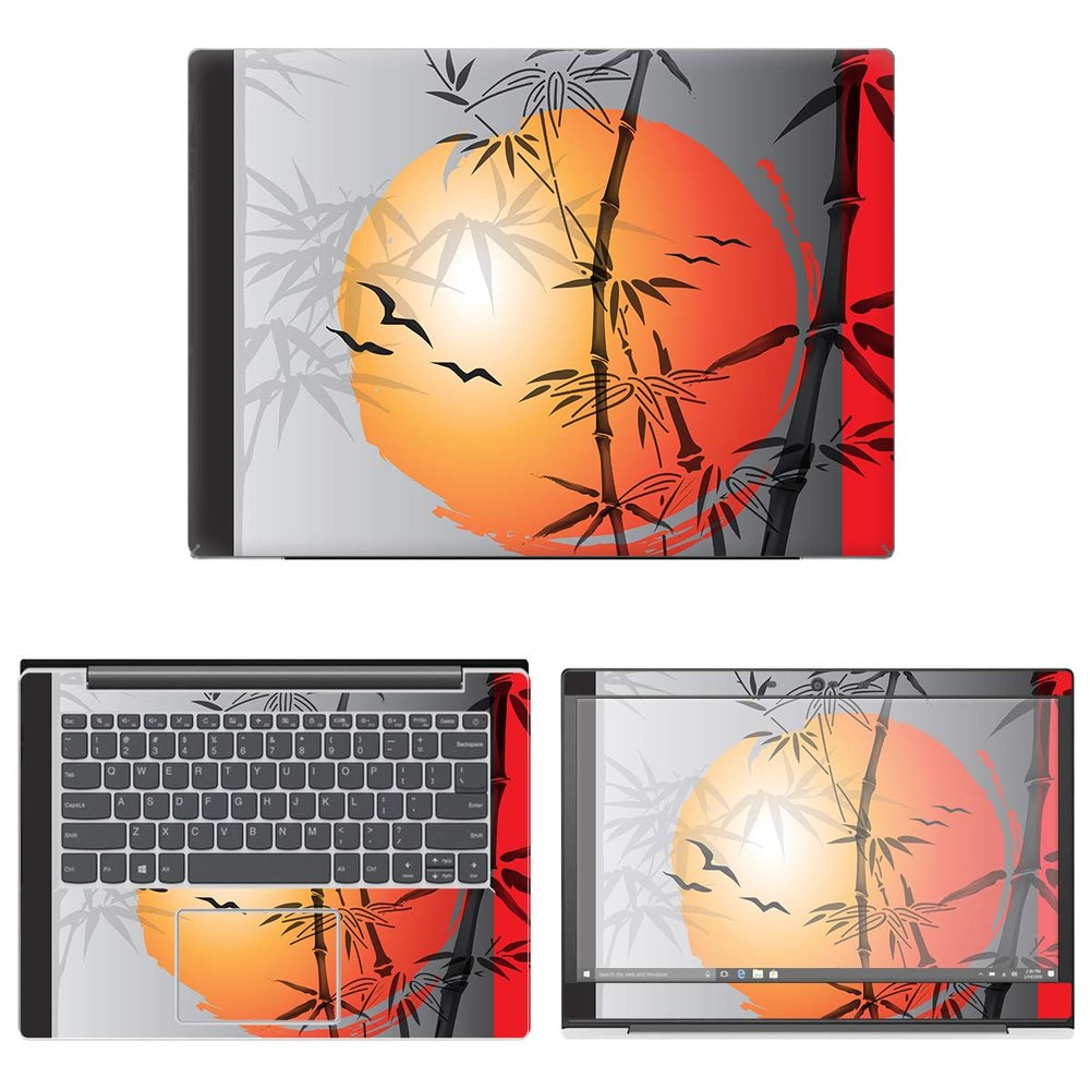 Decalrus - Protective Decal Asian Inspired Skin Sticker for Lenovo IdeaPad S130 (11.6" Screen) case Cover wrap LEideapadS130-204