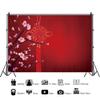 Leyiyi 10x8ft Chinese New Year Photography Backdrops Chinese Knot Peach Tree Peach Blossom Background Chinese Spring Festival Backdrop Banner Studio Props view 2
