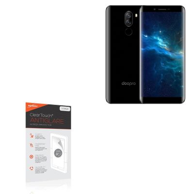 BoxWave Screen Protector Compatible with Doopro P4 Pro - ClearTouch Anti-Glare (2-Pack), Anti-Fingerprint Matte Film Skin