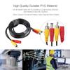 Extension Cable, AV Audio Video Power Cable Wire Analog Cameras and HD Camera Video Cables Monitoring AV Cables (5m) view 3