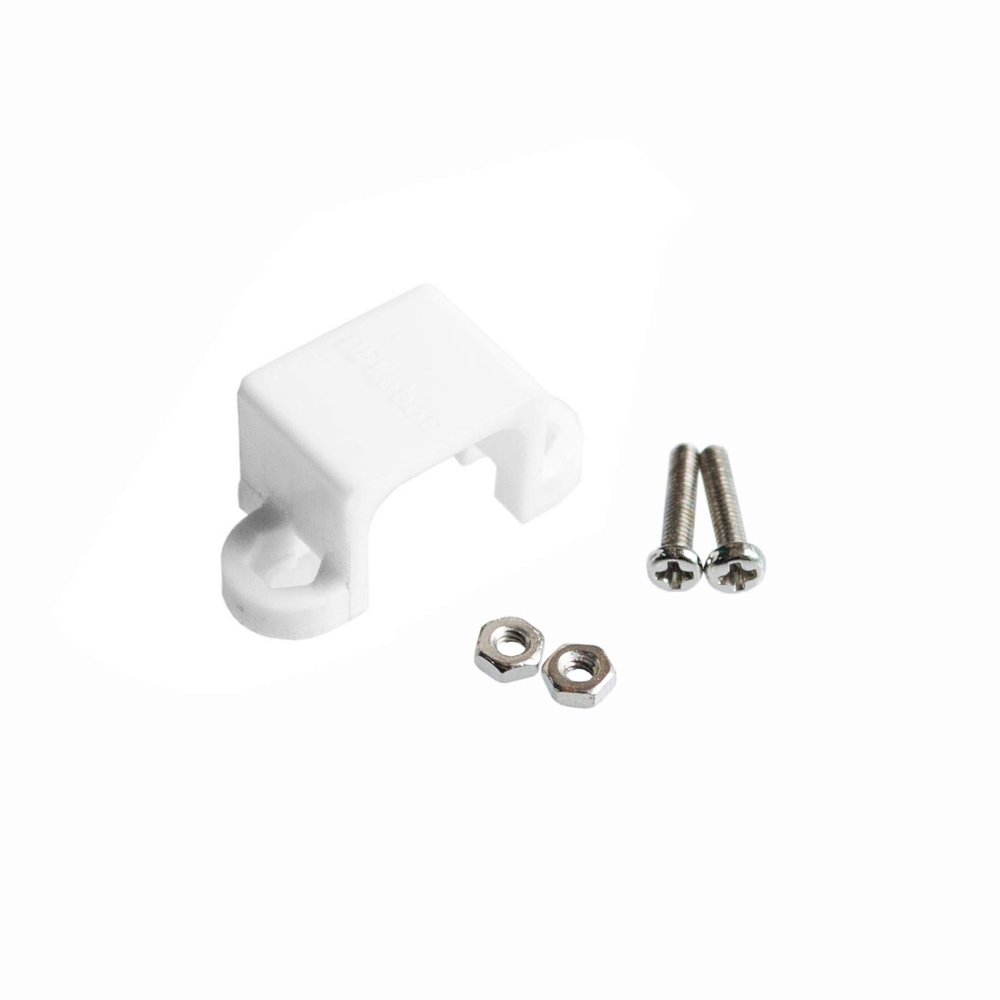White Plastic Motor Holder for N20/N30 Micro DC Motor DIY Model Parts