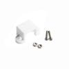 White Plastic Motor Holder for N20/N30 Micro DC Motor DIY Model Parts view 1