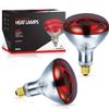 BULBMASTER 250 Watts R40 Red Heat Lamp Bulbs, 2 Pack view 1