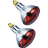 BULBMASTER 250 Watts R40 Red Heat Lamp Bulbs, 2 Pack view 3