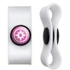GRAPHICS & MORE Green Lantern Blackest Night Star Sapphire Logo Headphone Earbud Cord Wrap - Charging Cable Manager - Wire Organizer Set of 2 - Black
