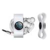 GRAPHICS & MORE Justice League Black Lightning Character Headphone Earbud Cord Wrap - Charging Cable Manager - Wire Organizer Set of 2 - White view 2