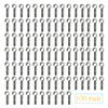 Helmet Clips for Headlamp, XBD Headlight Hook Easily Mount Head Light Holder on Narrow-Edged Helmet, Hardhat and Safety Cap. (100pcs Pack) view 1