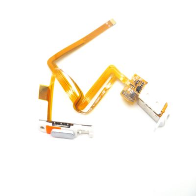 Headphone Audio Jack Hold Switch Flex Replacement Compatible with iPod Classic 6th 7th 80gb 120gb 160gb (White)