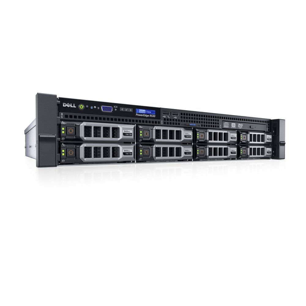Dell PowerEdge R530 Server | 2 x E5-2640v3-2.60GHz 8 Core | 64GB RAM | H730 | 8 x 6TB SAS (Renewed)