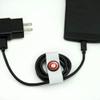GRAPHICS & MORE Justice League The Flash Athletic Logo Headphone Earbud Cord Wrap - Charging Cable Manager - Wire Organizer Set of 2 - White view 4