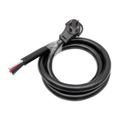 Parkworld 68383 Welder Power Cord NEMA 14-60 Plug Male Generator Replacement Cord, UL Listed (14-60P, 8FT)