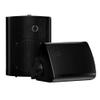 Herdio 5.25 Inches Passive Outdoor Speakers Wired Waterproof, 300 Watts Wall Mount Speakers All Weather for Patio Indoor Deck Countryard (1 Pair, Black) view 1