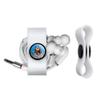 GRAPHICS & MORE Teen Titans Go! Cyborg Headphone Earbud Cord Wrap - Charging Cable Manager - Wire Organizer Set of 2 - Black view 2