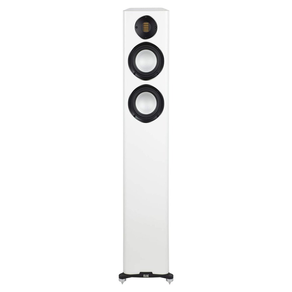 ELAC FS247.4-SW Carina Premium Floorstanding Tower Speaker - (Each) Satin White