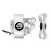 GRAPHICS & MORE Green Lantern Blackest Night Black Lantern Logo Headphone Earbud Cord Wrap - Charging Cable Manager - Wire Organizer Set of 2 view 2