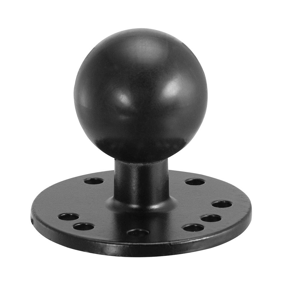ARKON Mounts Circular Metal 38mm (1.5 inch) Ball to 4 Hole AMPS Adapter fors Robust Mount Series