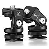 All-metal Camera Tilt Head with Hot Shoe - 1/2/5pcs Pack by sunwayfoto