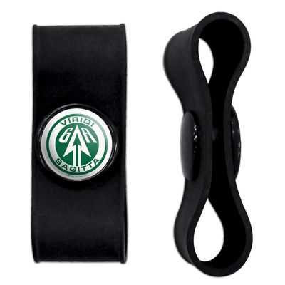 GRAPHICS & MORE Arrow TV Series Sigil Headphone Earbud Cord Wrap - Charging Cable Manager - Wire Organizer Set of 2 - Black