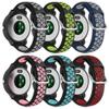 Breathable Band for Garmin Vivoactive 6/5/3, Soft Silicone Band Replacement for Garmin Venu Sq 2/Venu 2 Plus/Forerunner 55/Forerunner 165/Vivomove Sport/Vivomove Trend/Approach S40 S42 S12 view 1