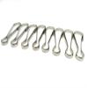 200Pcs Durable Metal Lanyard Hooks DIY Jewelry Basics Hooks Zipper Pull Id Card view 4