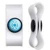 GRAPHICS & MORE Green Lantern Blackest Night Blue Lantern Logo Headphone Earbud Cord Wrap - Charging Cable Manager - Wire Organizer Set of 2 - White