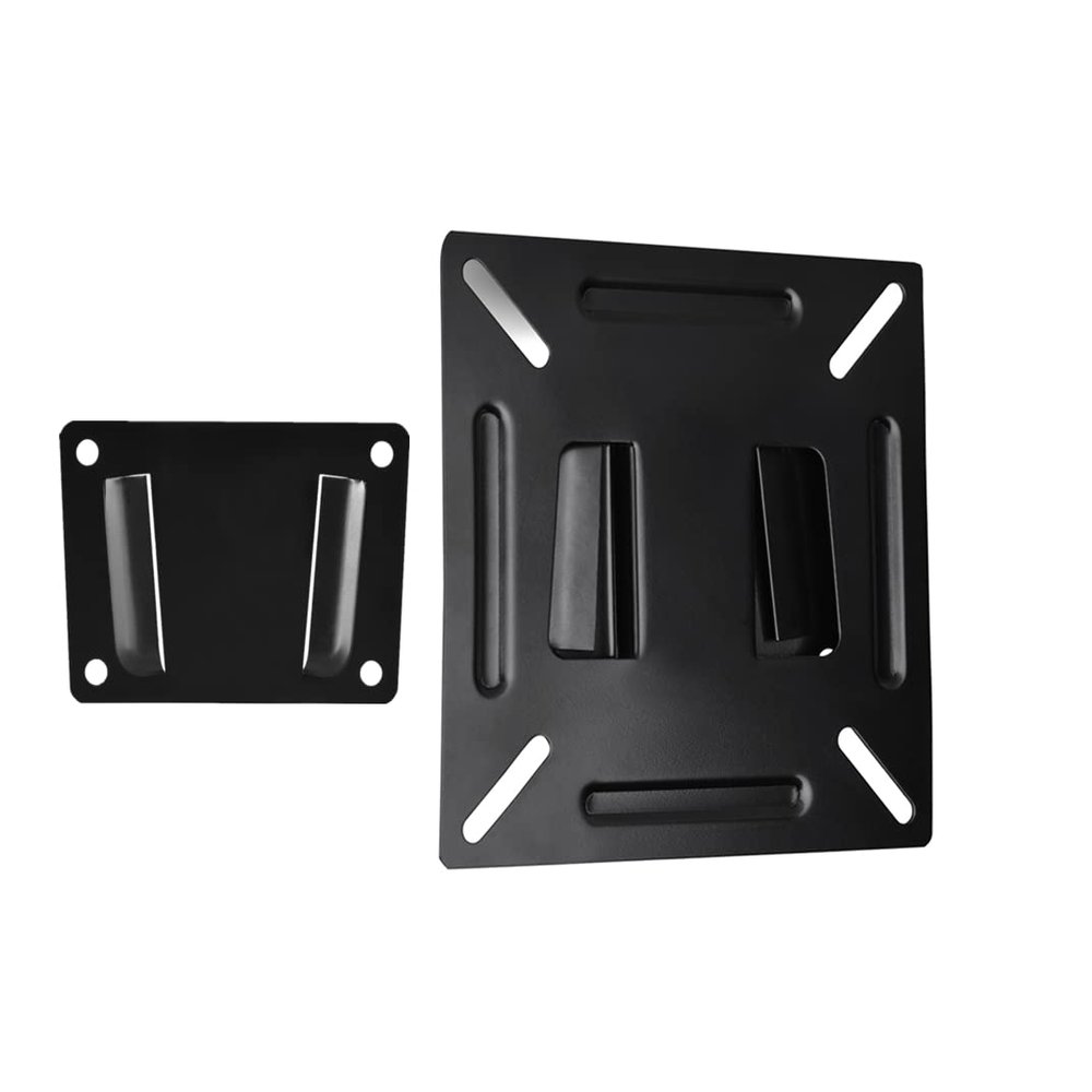 Monitor Wall Mount for Most 12-24 TVs Computer Universal Low RV TV Wall Mount,Up to 100x100mm Weight 10kg Fits Small Monitor Mount Bracket