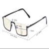 CessBlu Blue Light Filter Glasses Men Women Reading Computer Half-rim Reader Eyeglasses(Black) +4.0 view 4