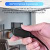 Wendry Computer Speakers,3.5mm Computer Sound Bass Surround Sound Box,USB Powered Portable Soundbar with 3D Stereo Sound and LED Breathing Light view 4