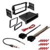 CACH KIT799 Bundle with Car Stereo Installation Kit for Chevrolet 2007 2014 Suburban in Dash Kit, Harness, Antenna Adapter for Double or Single Din Radio Receivers (4 Item) view 1