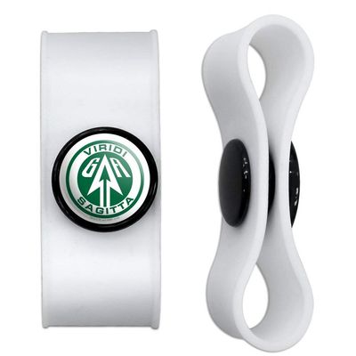 GRAPHICS & MORE Arrow TV Series Sigil Headphone Earbud Cord Wrap - Charging Cable Manager - Wire Organizer Set of 2 - White