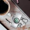 GRAPHICS & MORE Arrow TV Series Sigil Headphone Earbud Cord Wrap - Charging Cable Manager - Wire Organizer Set of 2 - White view 3