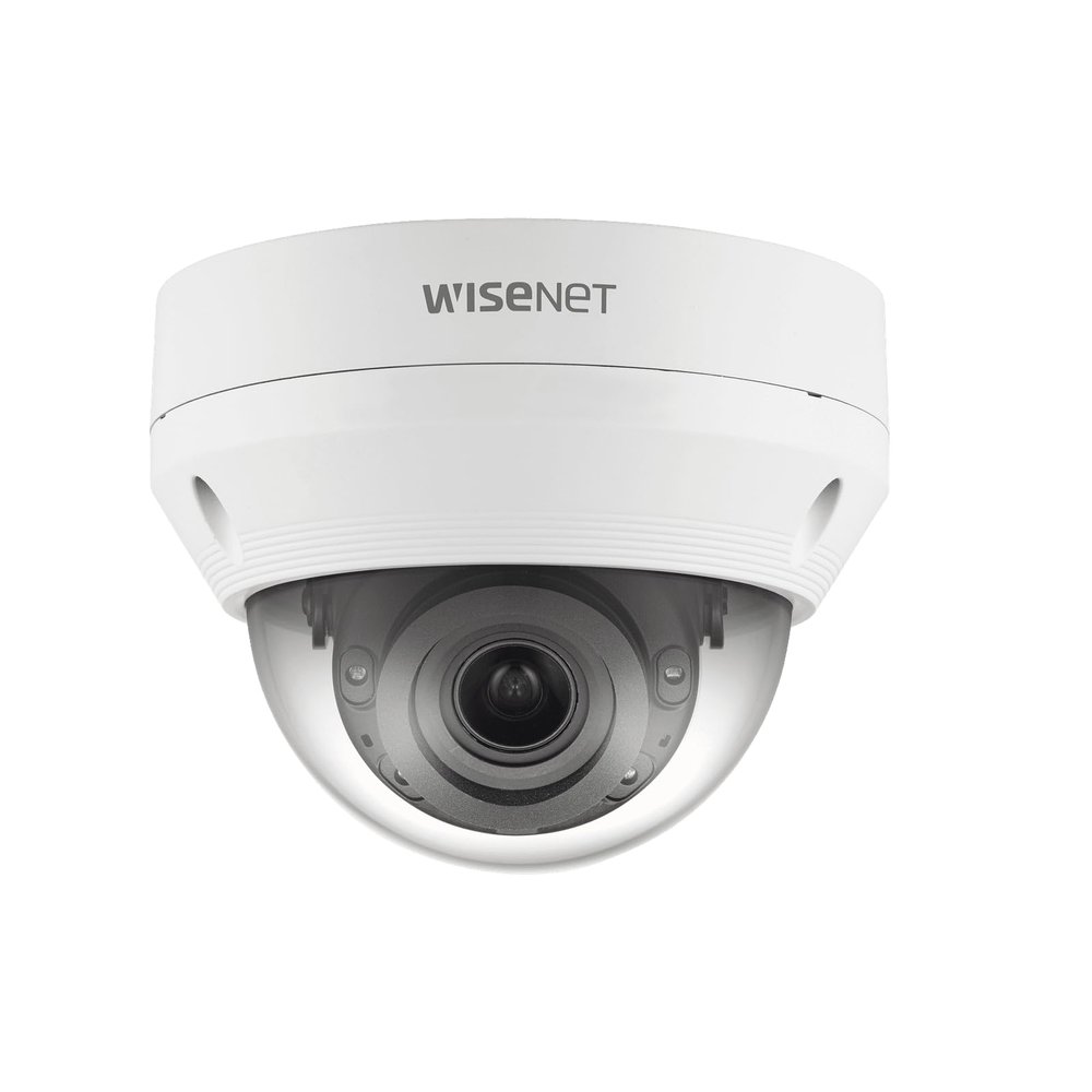 hanwha QNV-8080R 5 MP Network IR Vandal Resistant Dome Camera with Varifocal Lens