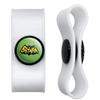 GRAPHICS & MORE Batman Classic TV Series Logo Headphone Earbud Cord Wrap - Charging Cable Manager - Wire Organizer Set of 2 - Black view 1