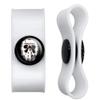 GRAPHICS & MORE Friday The 13th Jason Mask Headphone Earbud Cord Wrap - Charging Cable Manager - Wire Organizer Set of 2 - White