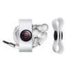 GRAPHICS & MORE Justice League Movie Superman Logo Headphone Earbud Cord Wrap - Charging Cable Manager - Wire Organizer Set of 2 - White view 2