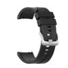 Silicone Watchband Compatible for Amazfit GTR 47mm, 22mm Wide Band Replacement, Waterproof (Black) view 4
