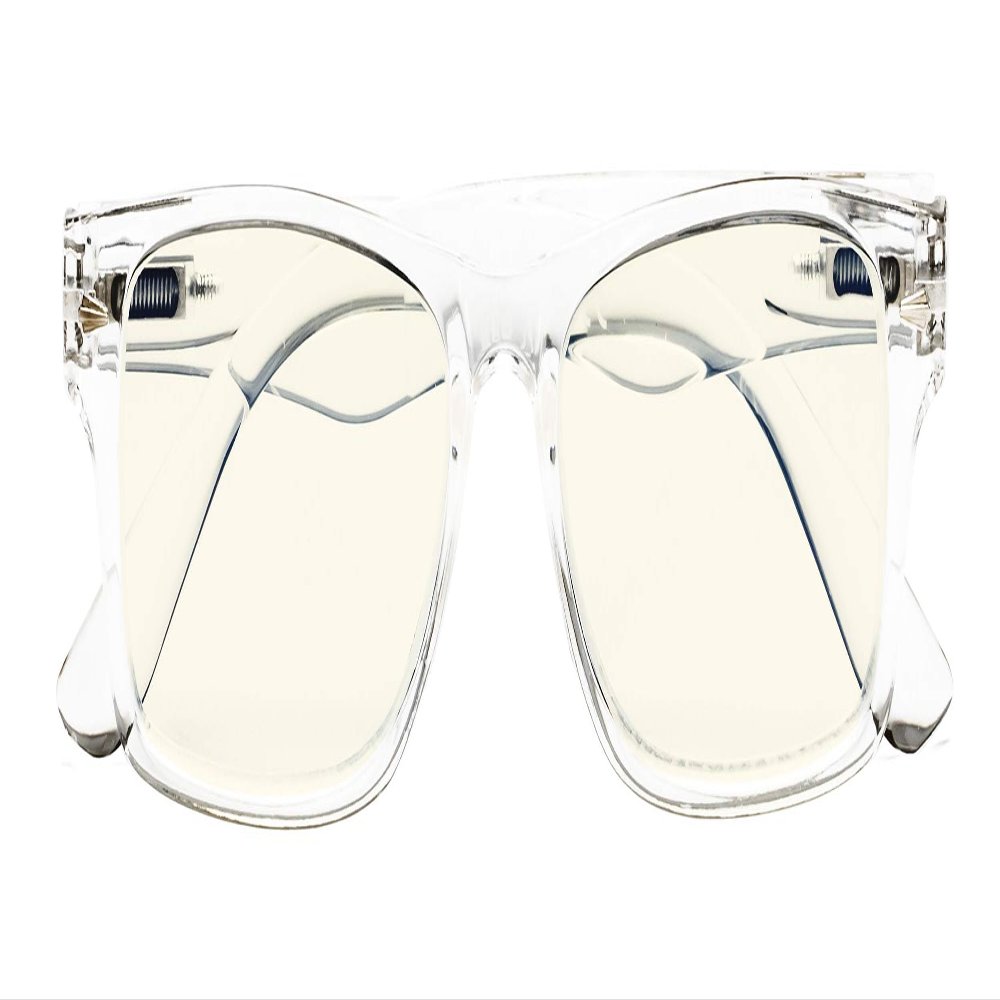 CessBlu Anti Blue Rays UV Protection,Ladies Computer Reading Glasses(Clear) +0.5