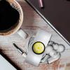GRAPHICS & MORE Green Lantern Blackest Night Sinestro Corps Yellow Lantern Logo Headphone Earbud Cord Wrap - Charging Cable Manager - Wire Organizer Set of 2 - Black view 3