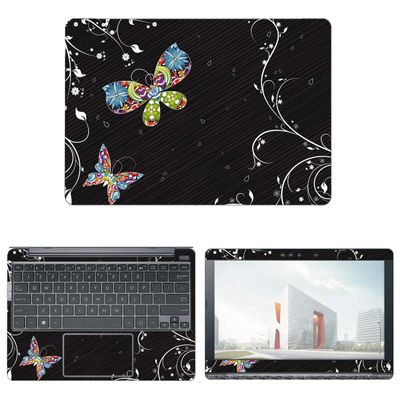 Decalrus - Protective Decal Butterfly Skin Sticker for Asus VivoBook L203MA (11.6" Screen) case Cover wrap ASvivoBookL203MA-3