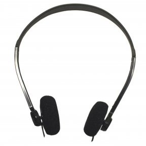 PDI Black Headsets, 3.5mm or 1/8". 100pc Lots, Can Use Healthcare-Grade Patient TV Systems for use in Hospital, Dialysis, or Medical Clinic Facilities. Healthcare.