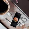 GRAPHICS & MORE Aquaman Character Headphone Earbud Cord Wrap - Charging Cable Manager - Wire Organizer Set of 2 - Black view 3